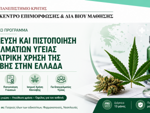 ΕΚΠΑΙΔΕΥΣΗ ΚΑΙ ΠΙΣΤΟΠΟΙΗΣΗ ΕΠΑΓΓΕΛΜΑΤΙΩΝ ΥΓΕΙΑΣ ΣΤΗΝ ΙΑΤΡΙΚΗ ΧΡΗΣΗ ΤΗΣ ΚΑΝΝΑΒΗΣ ΣΤΗΝ ΕΛΛΑΔΑ
